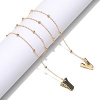Alligator Clip Bead Chain Glasses Chain Dual-use Fashion Glasses Rope Wholesale Nihaojewelry sku image 2