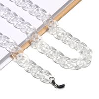 Acrylic Mask Rope Glasses Chain Multicolor Concave Shape Glasses Rope Wholesale Nihaojewelry sku image 15