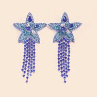 Hot Sale Fashion New Starfish Star Tassel Earrings Jewelry Wholesale Nihaojewelry main image 6
