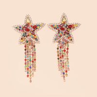 Hot Sale Fashion New Starfish Star Tassel Earrings Jewelry Wholesale Nihaojewelry main image 4