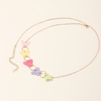 Fashion Jewelry Creative Sequins Butterfly Waist Chain Simple Wild Beach Sexy Body Chain Wholesale Nihaojewelry main image 5