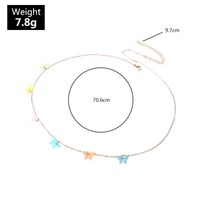 Fashion Jewelry Creative Sequins Butterfly Waist Chain Simple Wild Beach Sexy Body Chain Wholesale Nihaojewelry main image 3