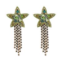 Hot Sale Fashion New Starfish Star Tassel Earrings Jewelry Wholesale Nihaojewelry sku image 1