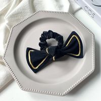 New Black Phnom Penh Bow Hairpin Adult Hair Tie Ponytail Clip Hairpin Wholesale Nihaojewelry sku image 2