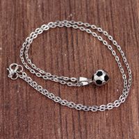 Creative World Cup Football Pendant Sweater Chain Necklace Hot Selling Necklace Women Wholesale Nihaojewelry main image 4