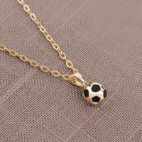 Creative World Cup Football Pendant Sweater Chain Necklace Hot Selling Necklace Women Wholesale Nihaojewelry main image 5
