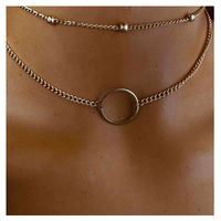 Wholesale Jewelry Fashion Geometric Alloy Iron Pendant Necklace main image 3