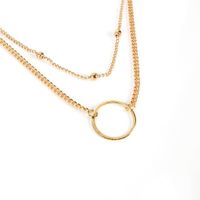 Wholesale Jewelry Fashion Geometric Alloy Iron Pendant Necklace main image 5
