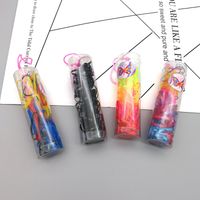 Children's Black Disposable Small Rubber Band Small Barreled Girl With Hair Tied And Durable Strong Pull Constantly Korean Rubber Band main image 2