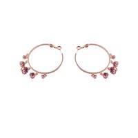 Fashion Jewelry Rose Gold Trend Fashion Large Circle Retro Earrings Exaggerated Design Earrings Wholesale Nihaojewelry main image 6
