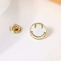 Jewelry Anti-glare Neckline Cute Smiley Small Brooch Coat Cardigan Pin Wholesale Nihaojewelry main image 6