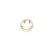 Jewelry Anti-glare Neckline Cute Smiley Small Brooch Coat Cardigan Pin Wholesale Nihaojewelry main image 3