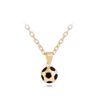 Creative World Cup Football Pendant Sweater Chain Necklace Hot Selling Necklace Women Wholesale Nihaojewelry sku image 1