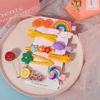 Color Side Clip Cute Girl Baby Small Hairpin Korean Girl Hairpin Children's Clip Wholesale Nihaojewelry main image 3