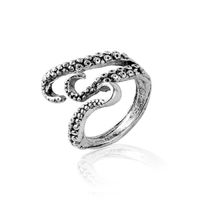 Außenhandel Hot Style Ring Ring Europäische Und Amerikanische Persönlichkeit Mode Retro Herren Octopus Ring Legierung Gelenk Ring sku image 1