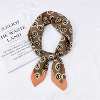 Small Square Scarf Small Scarf Spring And Summer Summer Korean Small Scarf Turban Professional Scarf Decorative Hair Band Wholesale Nihaojewelry sku image 1