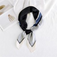 Small Square Scarf  Neck Protector Korean Suit Small Scarf Wholesale Nihaojewelry sku image 3
