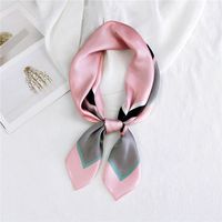 Small Square Scarf  Neck Protector Korean Suit Small Scarf Wholesale Nihaojewelry sku image 4