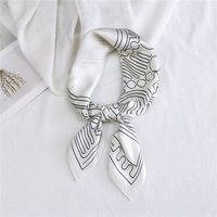 Small Square Scarf  Neck Protector Korean Suit Small Scarf Wholesale Nihaojewelry sku image 10