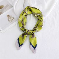Small Square Scarf  Neck Protector Korean Suit Small Scarf Wholesale Nihaojewelry sku image 12