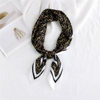 Small Square Scarf  Neck Protector Korean Suit Small Scarf Wholesale Nihaojewelry sku image 17