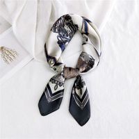Small Square Scarf  Neck Protector Korean Suit Small Scarf Wholesale Nihaojewelry sku image 25