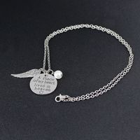 Fashion Letter Alloy Plating Unisex Necklace main image 5