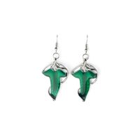 Fashion New Simple Style  Ring King  Green Leaf Earring Wholesale Nihaojewelry main image 1