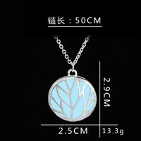 Hollow Luminous Tree Pattern Pendant Necklace Bracelet Glowing Dark Jewelry Wholesale Nihaojewelry main image 3