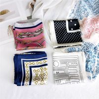 Small Square Scarf  Neck Protector Korean Suit Small Scarf Wholesale Nihaojewelry main image 3