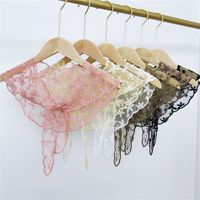 Lace Embroidery Flower Triangle Scarf  Spring And Summer Korean Fashion Scarf Headband Decoration Wholesale Nihaojewelry main image 1