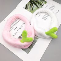 Korean Fashion New Cute Selling Cute Little Bean Sprouts Cactus Face Wash Hairband Makeup Wide-brimmed Headband Nihaojewelry Wholesale main image 3