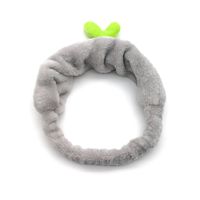 Korean Fashion New Cute Selling Cute Little Bean Sprouts Cactus Face Wash Hairband Makeup Wide-brimmed Headband Nihaojewelry Wholesale main image 6