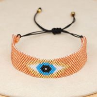 Europäisches Und Amerikanisches Mode Armband Weibliche Miyuki Antike Reis Perlen Gewebt Glücks Augen Ethnischen Stil Hand Gefertigten Schmuck main image 4