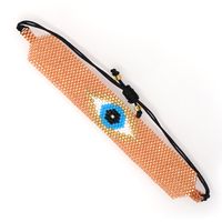 Europäisches Und Amerikanisches Mode Armband Weibliche Miyuki Antike Reis Perlen Gewebt Glücks Augen Ethnischen Stil Hand Gefertigten Schmuck main image 6