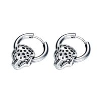 New Korean  Fashion Earrings Trendy Male Personality Jewelry Titanium Steel Men's Simple Earrings  Nihaojewelry Wholesale main image 2