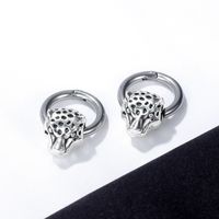 New Korean  Fashion Earrings Trendy Male Personality Jewelry Titanium Steel Men's Simple Earrings  Nihaojewelry Wholesale main image 3