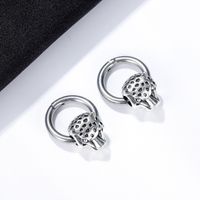 New Korean  Fashion Earrings Trendy Male Personality Jewelry Titanium Steel Men's Simple Earrings  Nihaojewelry Wholesale main image 4