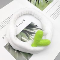 Korean Fashion New Cute Selling Cute Little Bean Sprouts Cactus Face Wash Hairband Makeup Wide-brimmed Headband Nihaojewelry Wholesale sku image 1