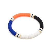 Fashion Trendy  Vacation Beach Style Color Soft Ceramic Letters Bracelet Female Jewelry Nihaojewelry Wholesale sku image 28