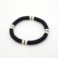 Fashion Trendy  Vacation Beach Style Color Soft Ceramic Letters Bracelet Female Jewelry Nihaojewelry Wholesale sku image 30