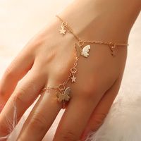 Simple Fashion Butterfly Five-pointed Star Bracelet Wholesale Nihaojewelry main image 3