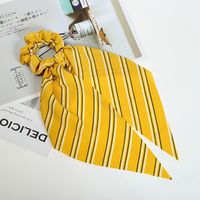 Creative Head Rope Streamer Long Tassel Hair Ring Chiffon Hair Scrunchies Wholesale Nihaojewelry sku image 3