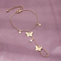 Simple Fashion Butterfly Five-pointed Star Bracelet Wholesale Nihaojewelry sku image 1
