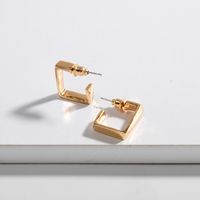 Fashion New Trendy Three-dimensional Geometric Simple Korean Small Earrings For Women main image 2