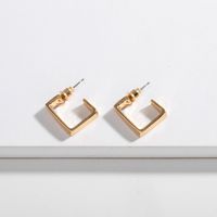 Fashion New Trendy Three-dimensional Geometric Simple Korean Small Earrings For Women main image 4