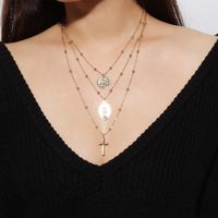 Fashion Winter New Exaggerated Retro Multilayer Retro Necklace main image 3