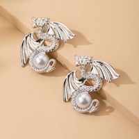 Dragon-shaped Retro Exaggerated Long Creative Fun Element Earrings Wholesale Nihaojewerly main image 5