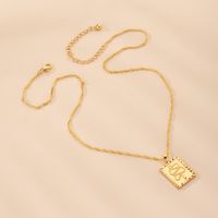 Fashion Golden Fashion Simple Wild Snake Pendant Necklace For Women main image 4