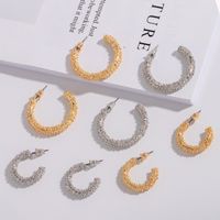 Minimalist Geometric Circular Retro  Irregular Style Earrings Wholesale Nihaojewelry main image 3